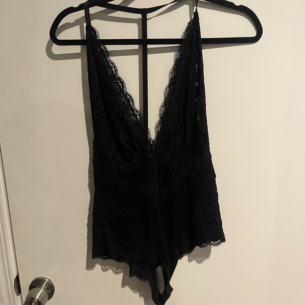 Black Lace Bodysuit